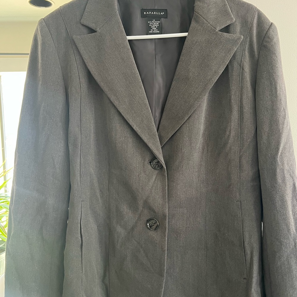 Rafaella Women's Gray Blazer